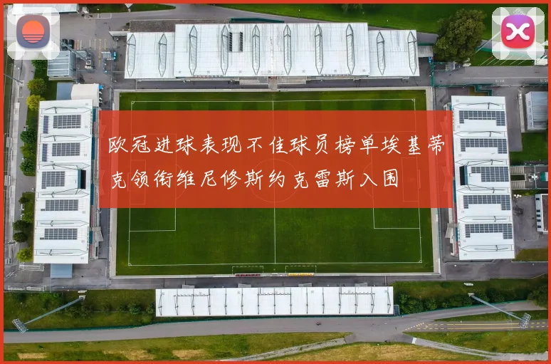 欧冠进球表现不佳球员榜单埃基蒂克领衔维尼修斯约克雷斯入围